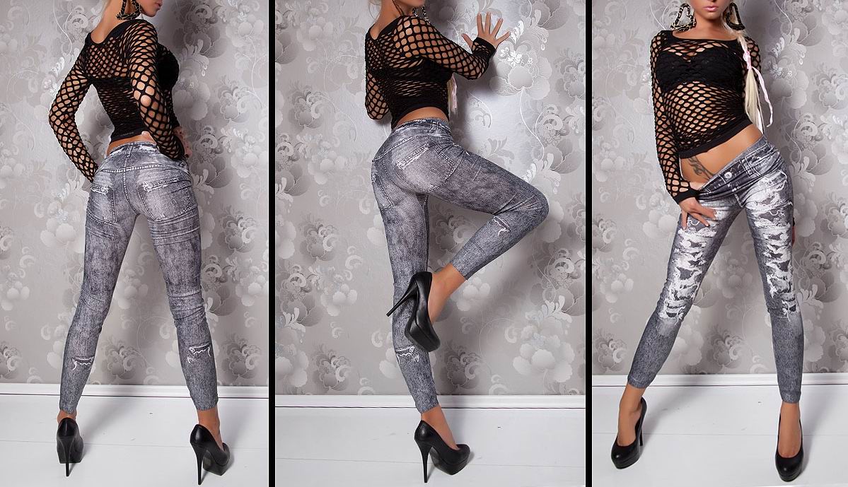 Fashion Jacquard print Leggings